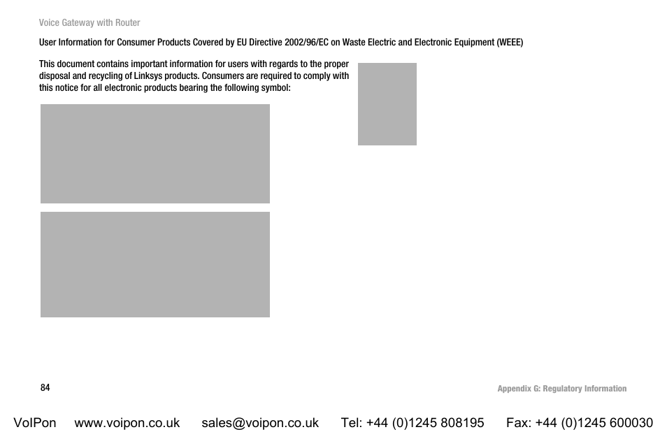 Linksys SPA3102 User Manual | Page 92 / 100