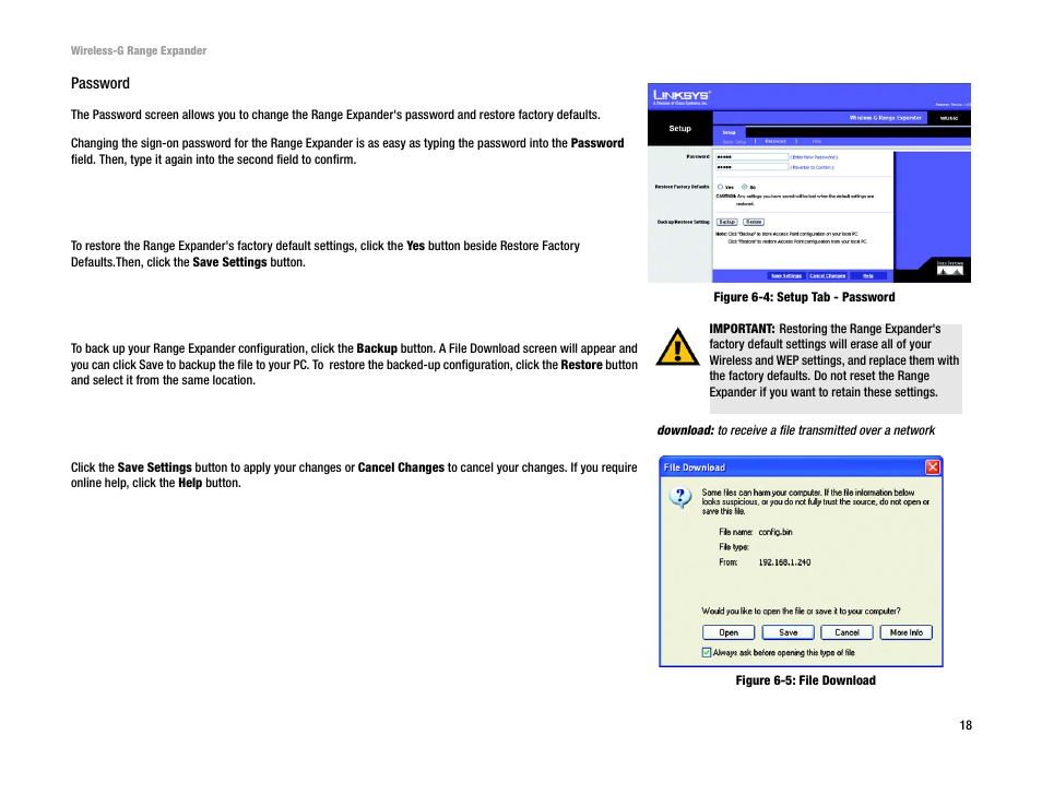 Linksys Network Router User Manual | Page 21 / 42