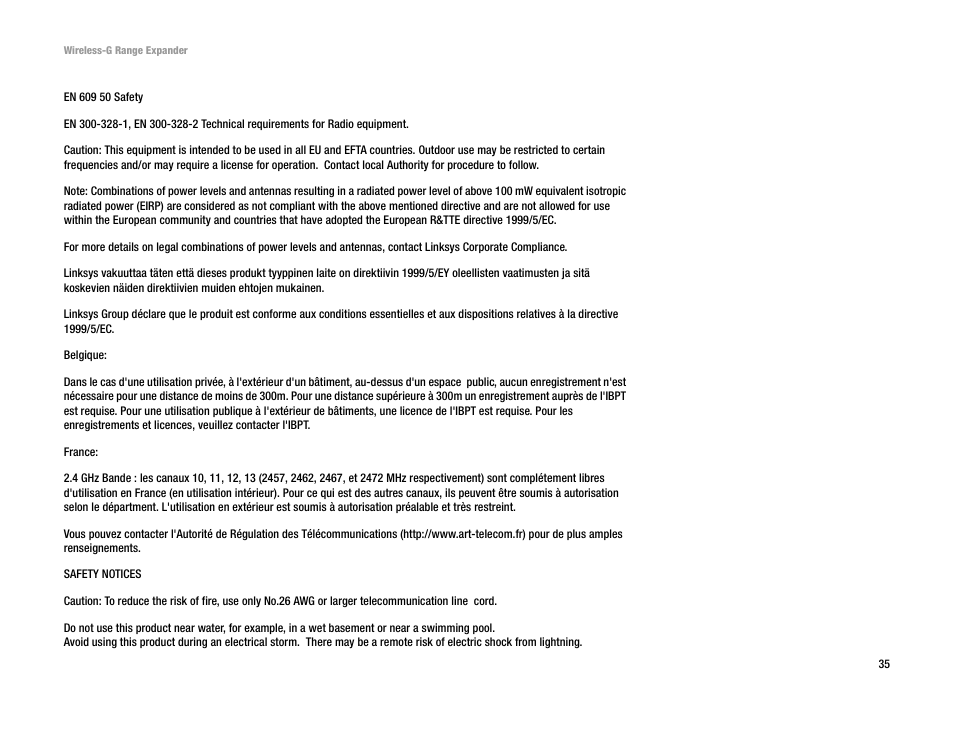 Linksys Network Router User Manual | Page 38 / 42