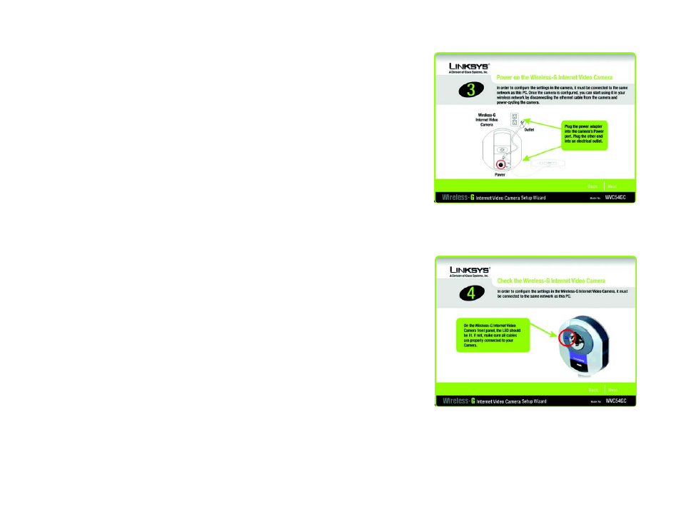 Linksys COMPACT WIRELESS-G INTERNET VIDEO CAMERA WVC54GC User Manual | Page 20 / 92