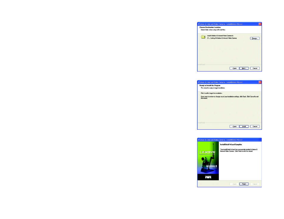 Linksys COMPACT WIRELESS-G INTERNET VIDEO CAMERA WVC54GC User Manual | Page 30 / 92