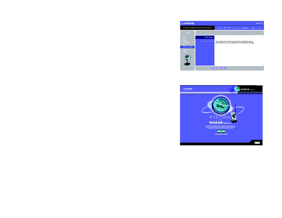 Linksys COMPACT WIRELESS-G INTERNET VIDEO CAMERA WVC54GC User Manual | Page 45 / 92