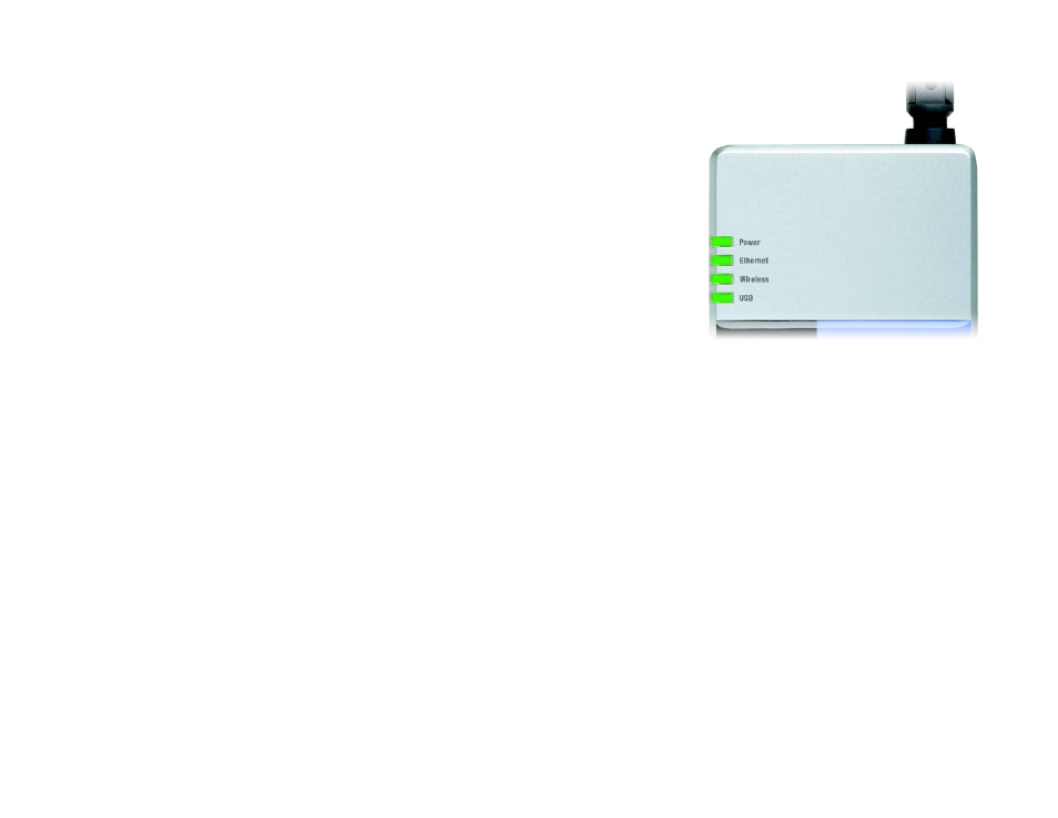 The front panel | Linksys WPS54G User Manual | Page 11 / 74