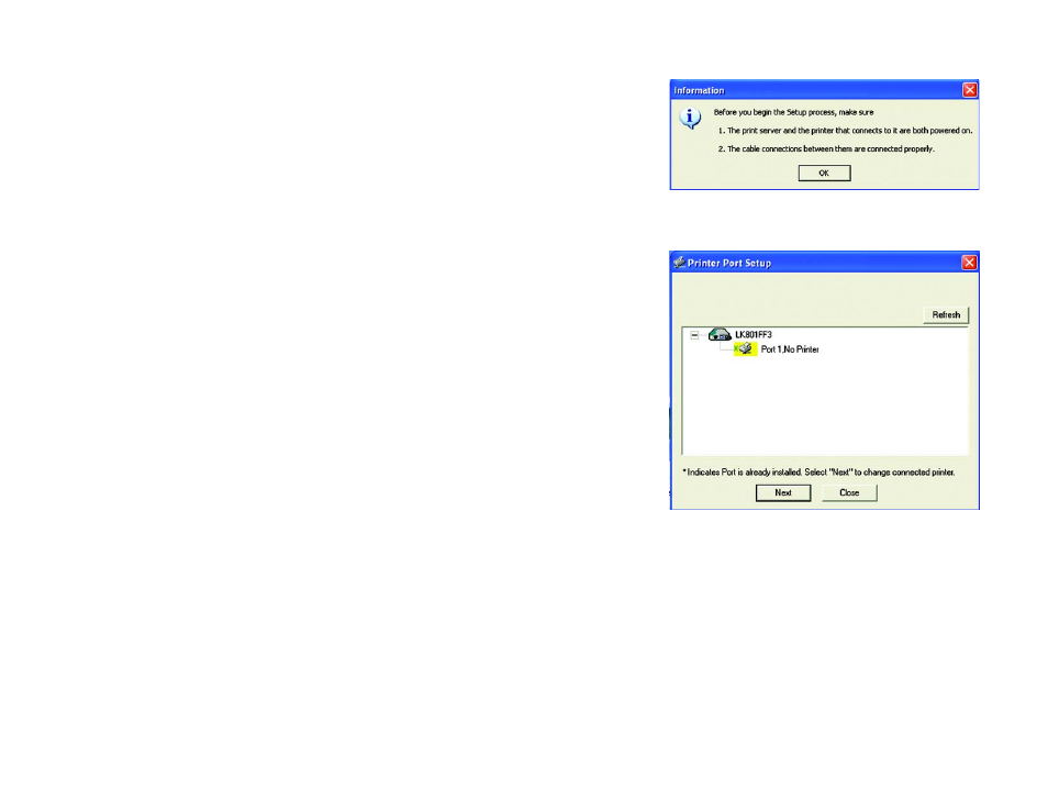 Starting the print driver utility | Linksys WPS54G User Manual | Page 22 / 74