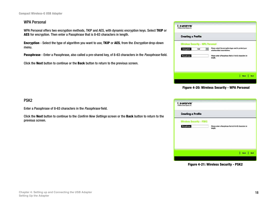 Linksys WUSB54GC User Manual | Page 25 / 76