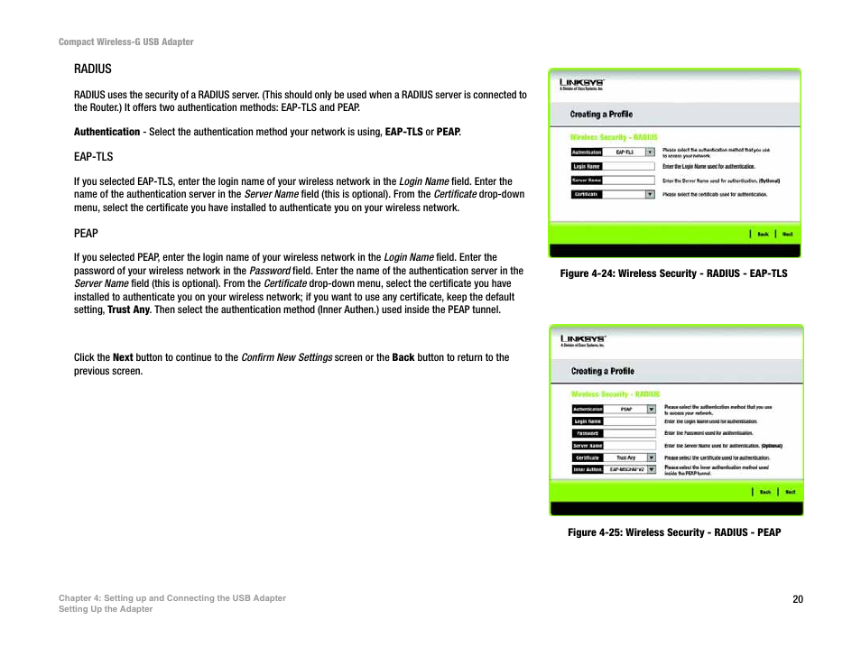 Linksys WUSB54GC User Manual | Page 27 / 76