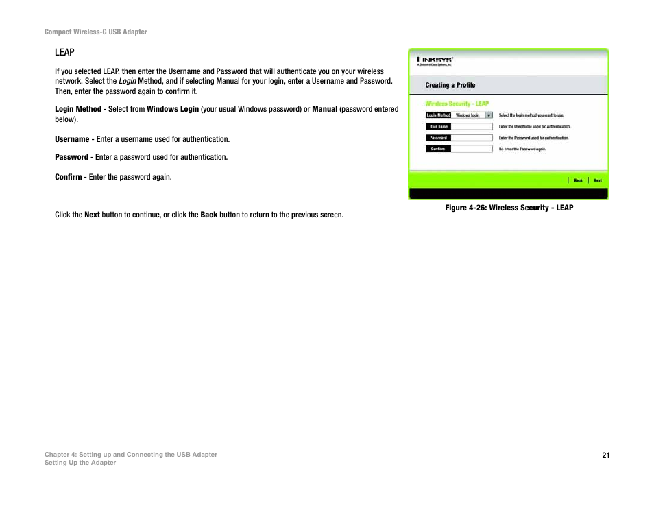 Linksys WUSB54GC User Manual | Page 28 / 76