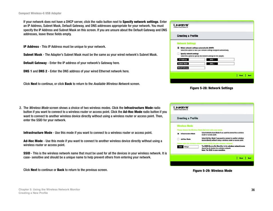 Linksys WUSB54GC User Manual | Page 43 / 76