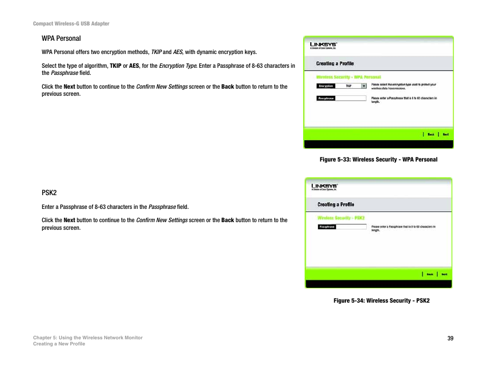 Linksys WUSB54GC User Manual | Page 46 / 76