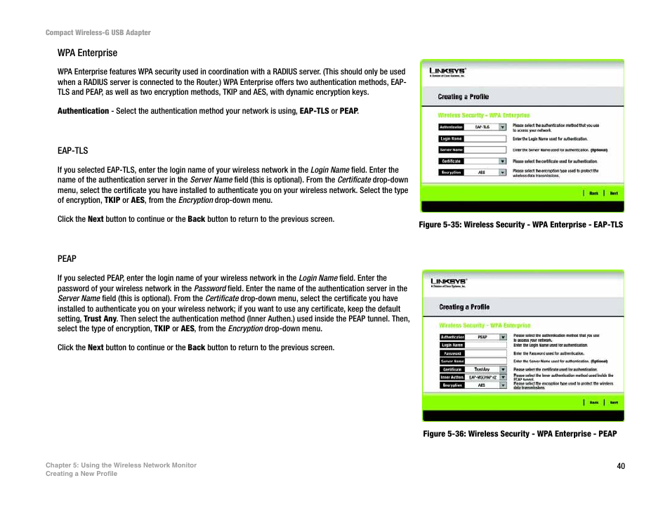 Linksys WUSB54GC User Manual | Page 47 / 76