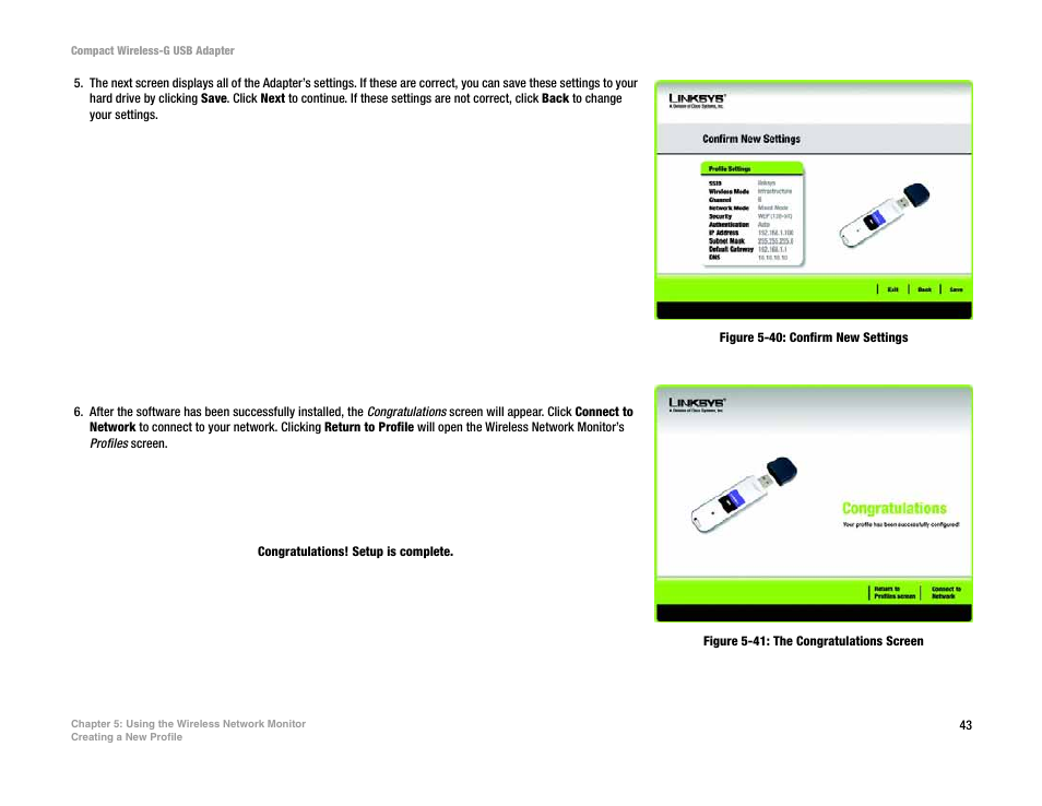 Linksys WUSB54GC User Manual | Page 50 / 76