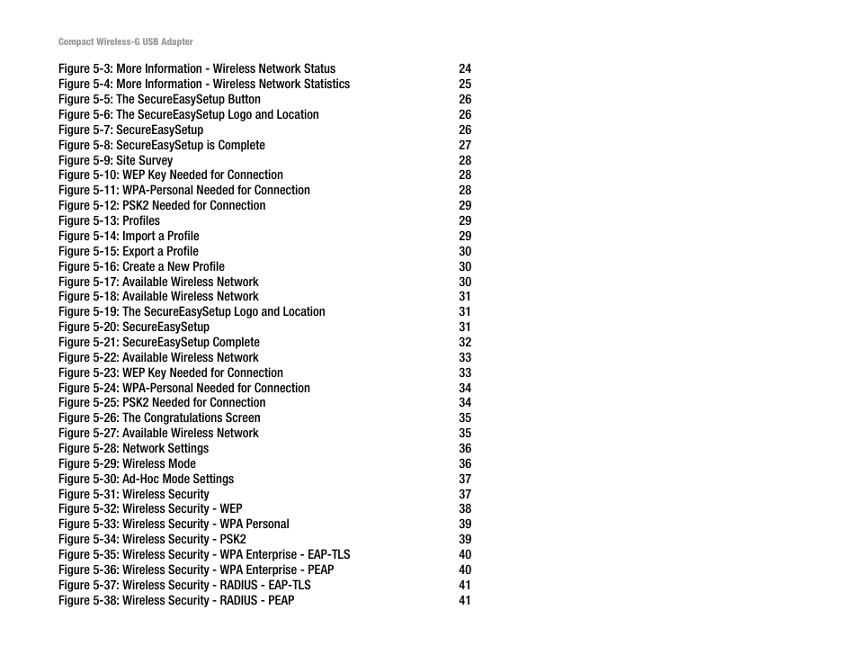 Linksys WUSB54GC User Manual | Page 6 / 76