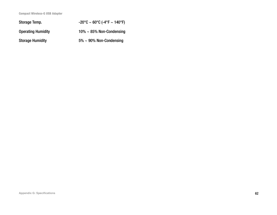 Linksys WUSB54GC User Manual | Page 69 / 76