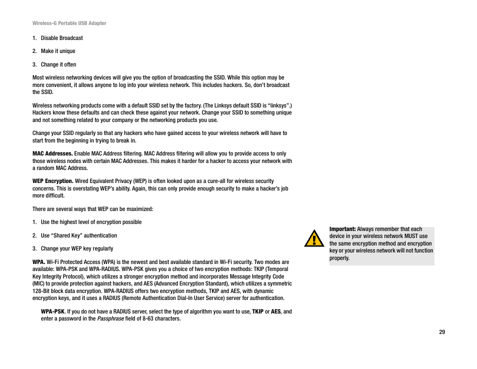 Linksys WUSB54GP User Manual | Page 35 / 45