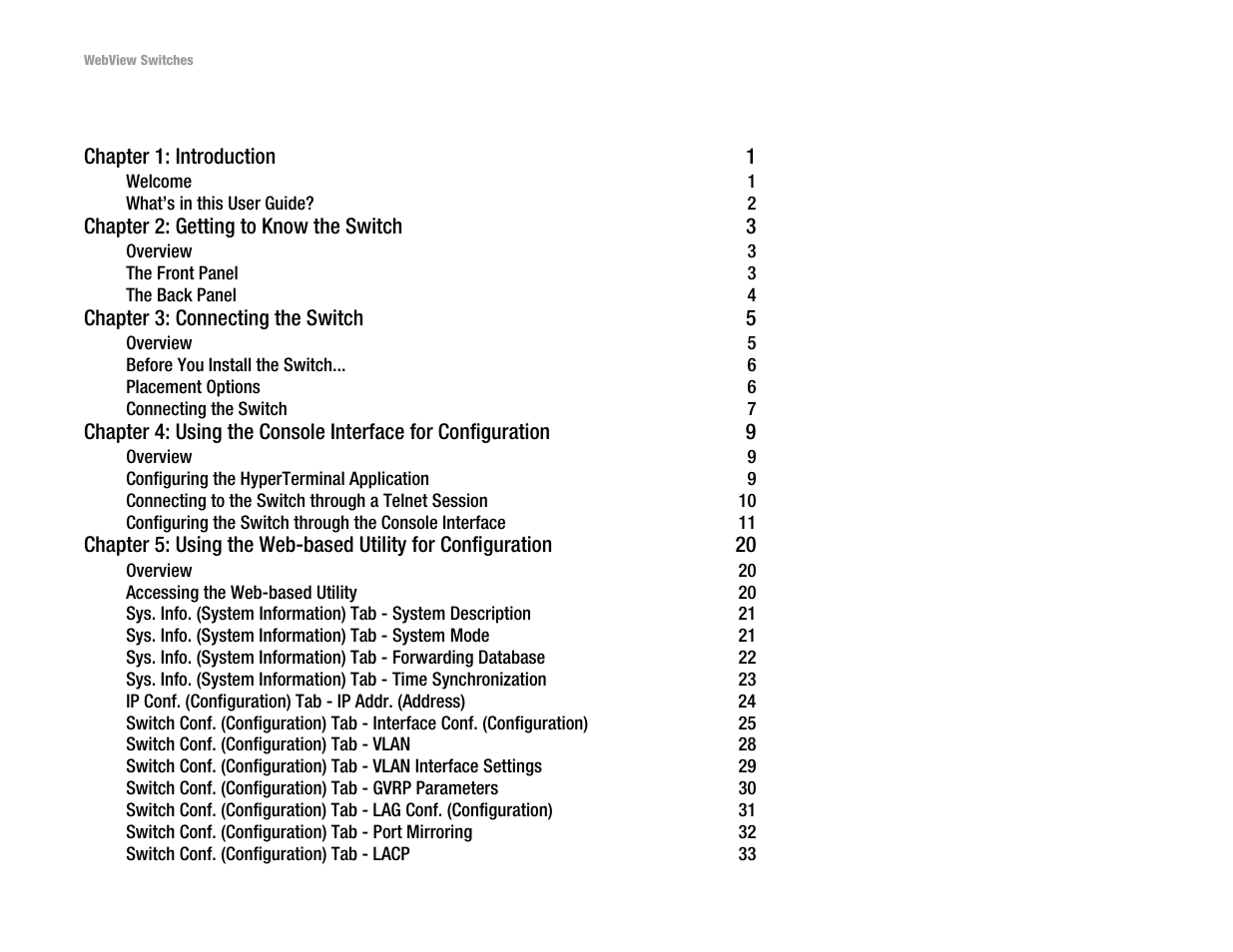Linksys SRW2016 User Manual | Page 3 / 123