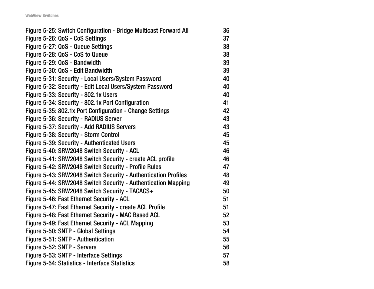 Linksys SRW2016 User Manual | Page 8 / 123