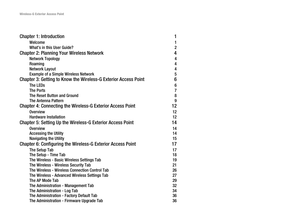 Linksys WAP54GPE User Manual | Page 3 / 72