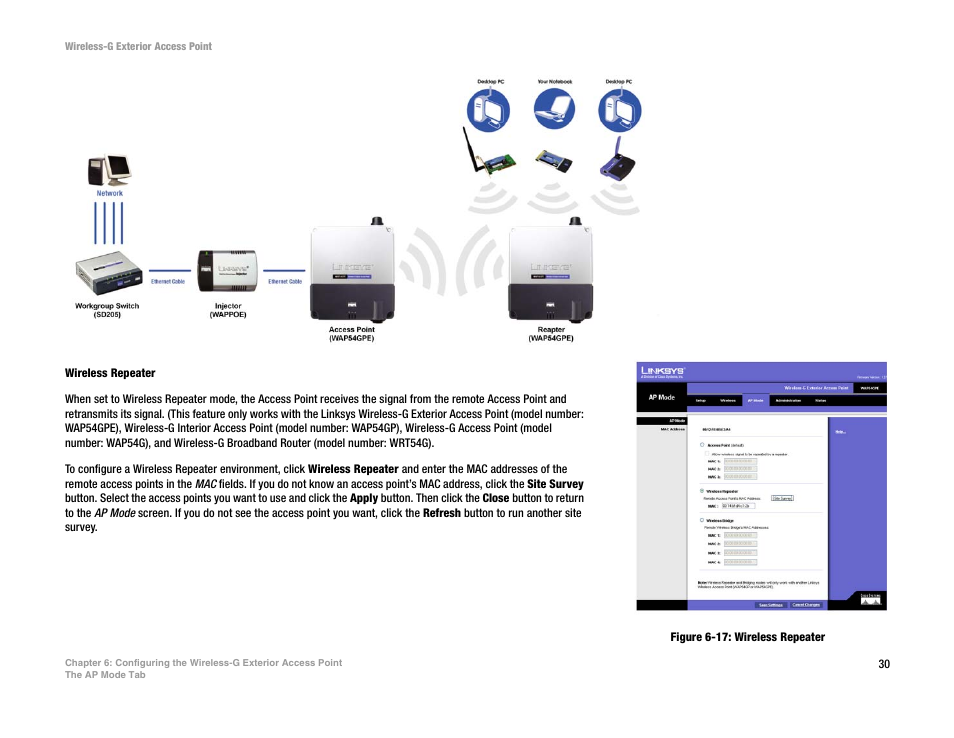 Linksys WAP54GPE User Manual | Page 36 / 72