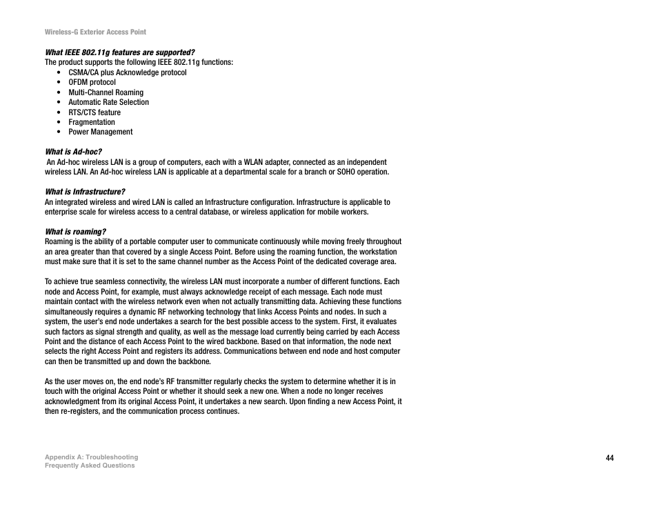 Linksys WAP54GPE User Manual | Page 50 / 72