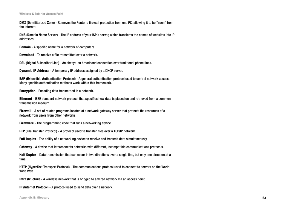 Linksys WAP54GPE User Manual | Page 59 / 72