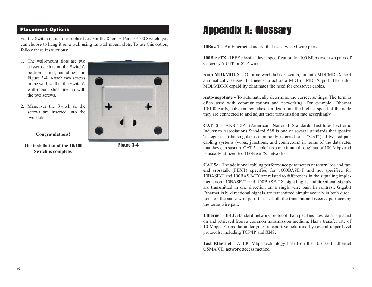 Appendix a: glossary | Linksys SD205 User Manual | Page 6 / 9