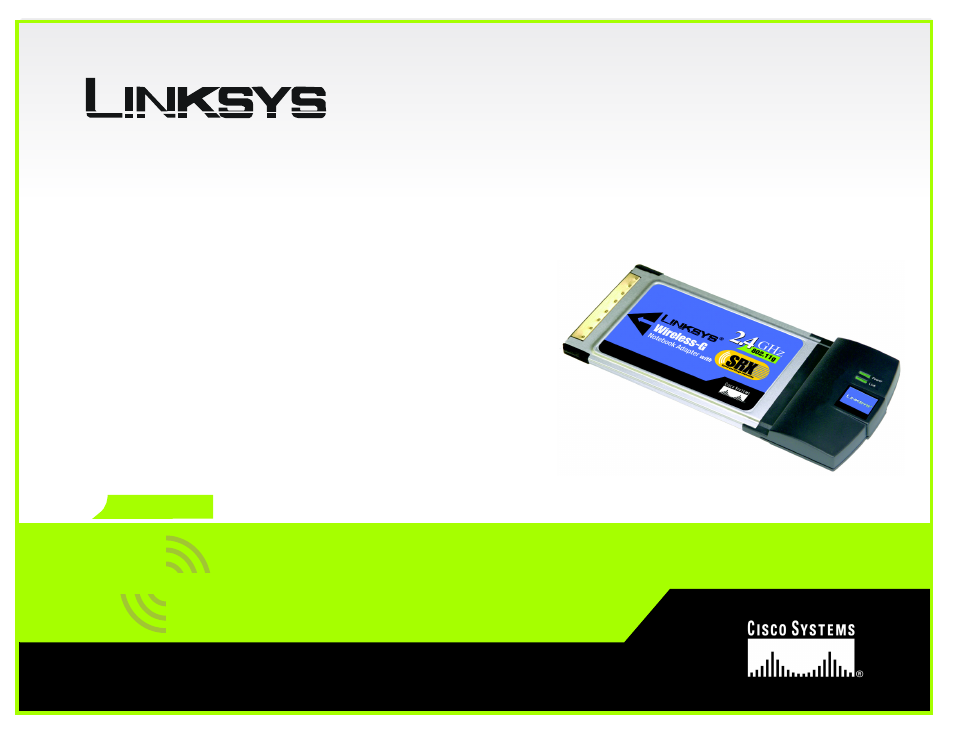 Linksys WIRELESS-G WPC54GX User Manual | 50 pages