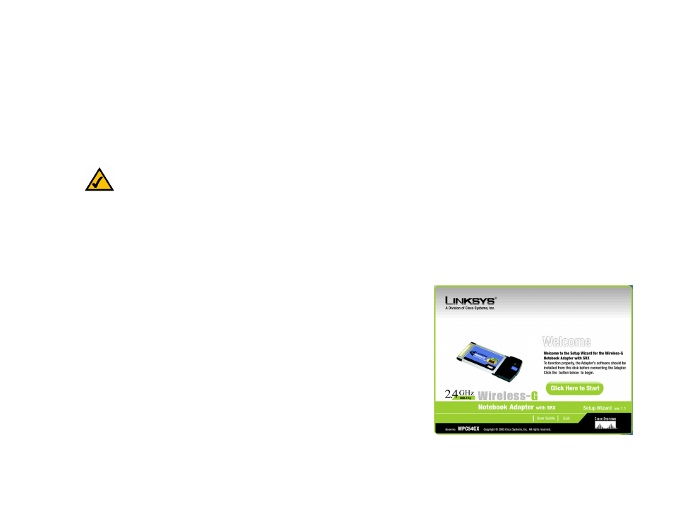 Linksys WIRELESS-G WPC54GX User Manual | Page 11 / 50