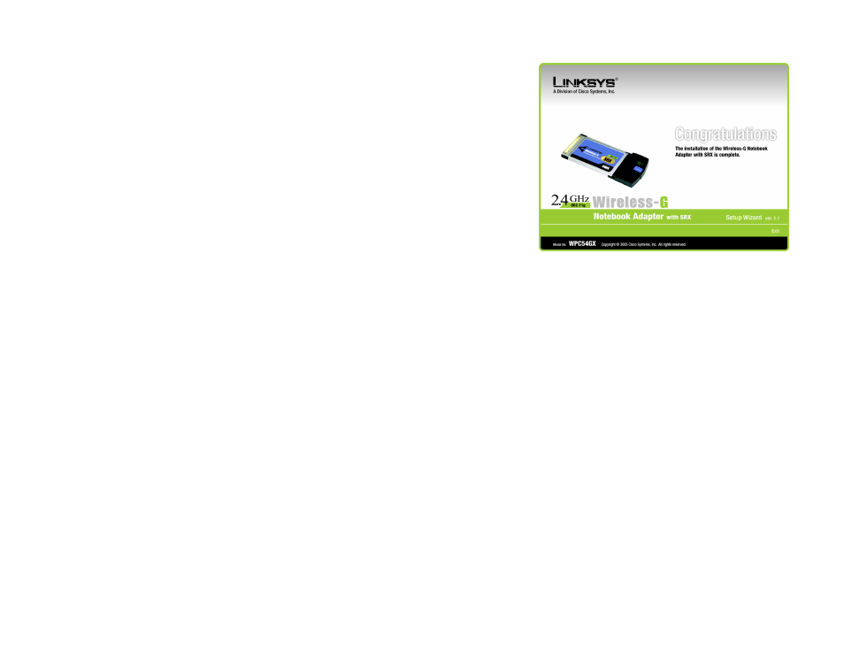 Linksys WIRELESS-G WPC54GX User Manual | Page 15 / 50