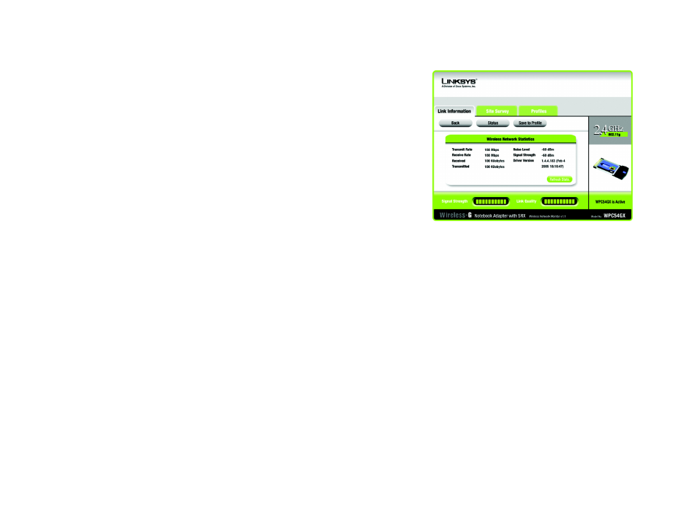 Linksys WIRELESS-G WPC54GX User Manual | Page 18 / 50