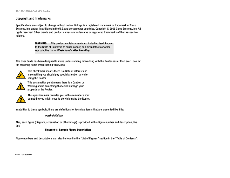 Linksys RV0041 User Manual | Page 2 / 99