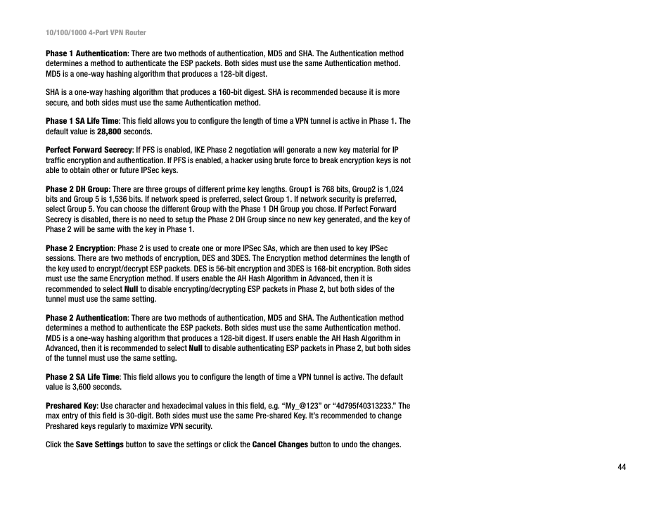 Linksys RV0041 User Manual | Page 52 / 99