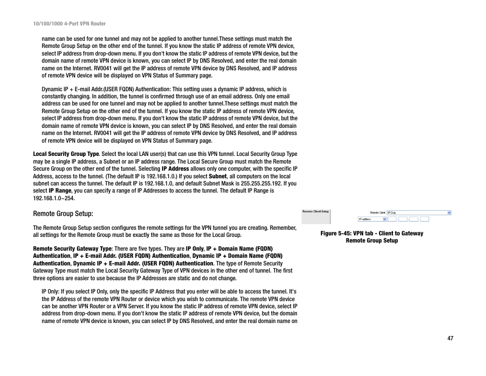Linksys RV0041 User Manual | Page 55 / 99