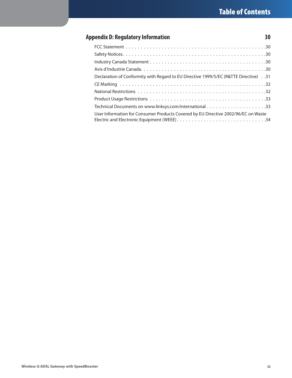 Linksys WAG54GS User Manual | Page 4 / 38