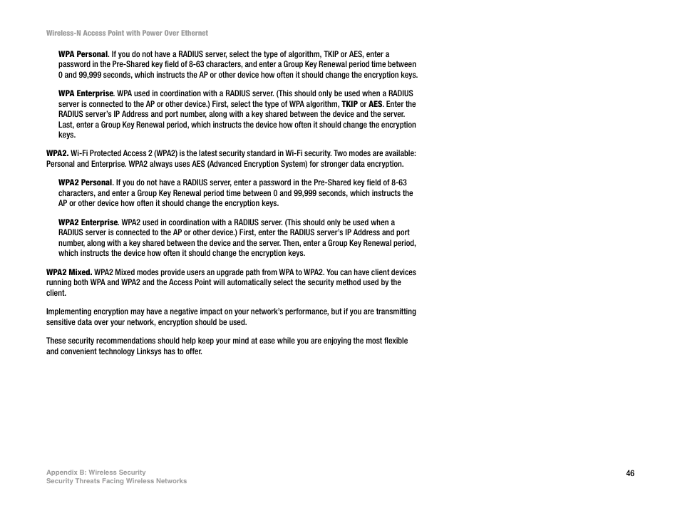 Linksys WAP4400N User Manual | Page 52 / 69
