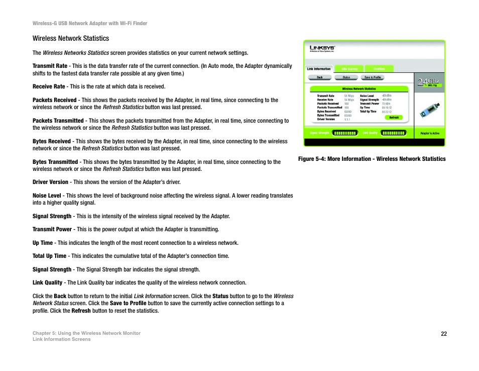 Linksys WUSBF54G User Manual | Page 28 / 63