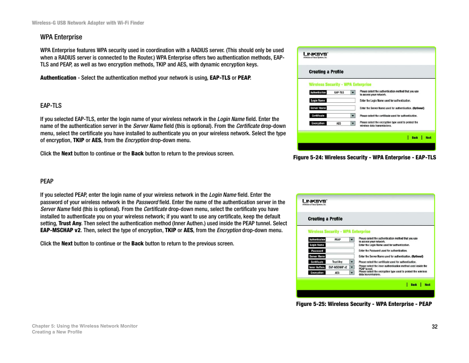Linksys WUSBF54G User Manual | Page 38 / 63