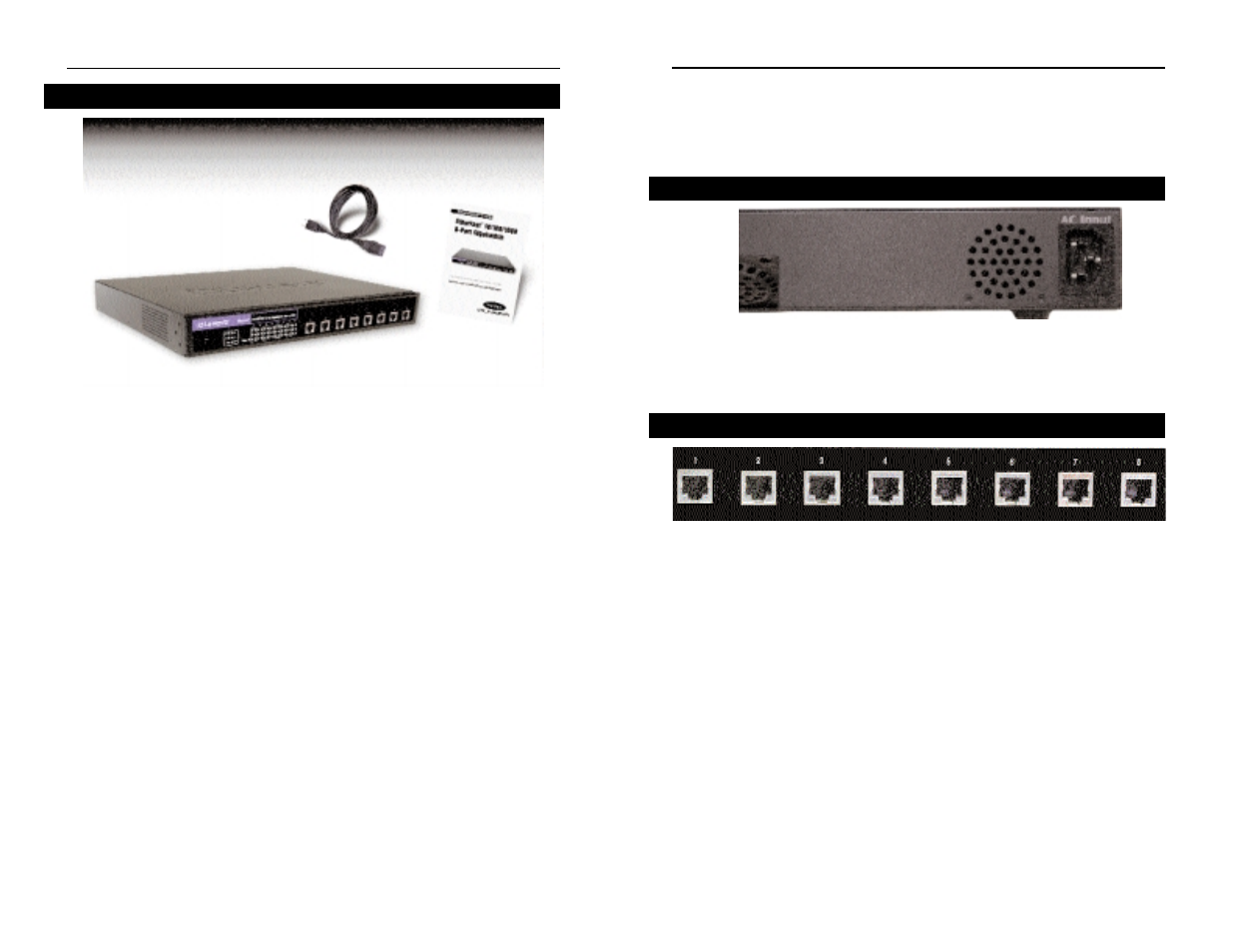 Getting to know the etherfast | Linksys EtherFast EG0008 User Manual | Page 4 / 11