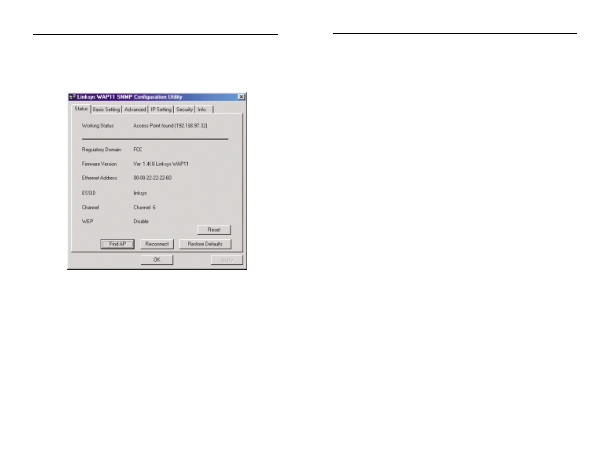 Linksys WAP11 User Manual | Page 18 / 30