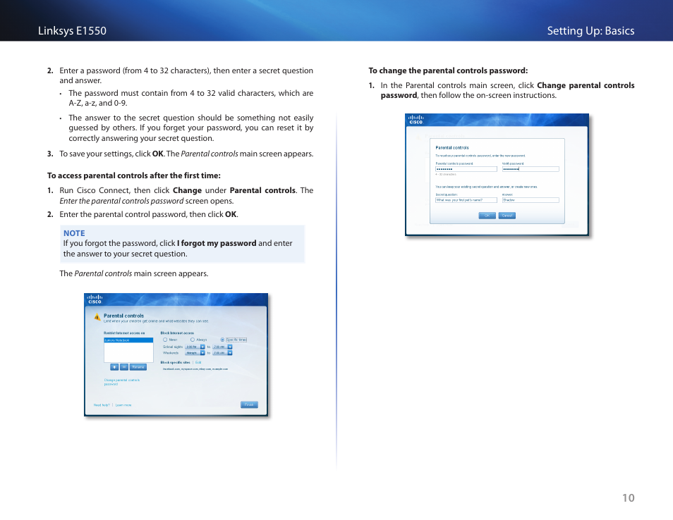 Linksys E1550 User Manual | Page 13 / 55