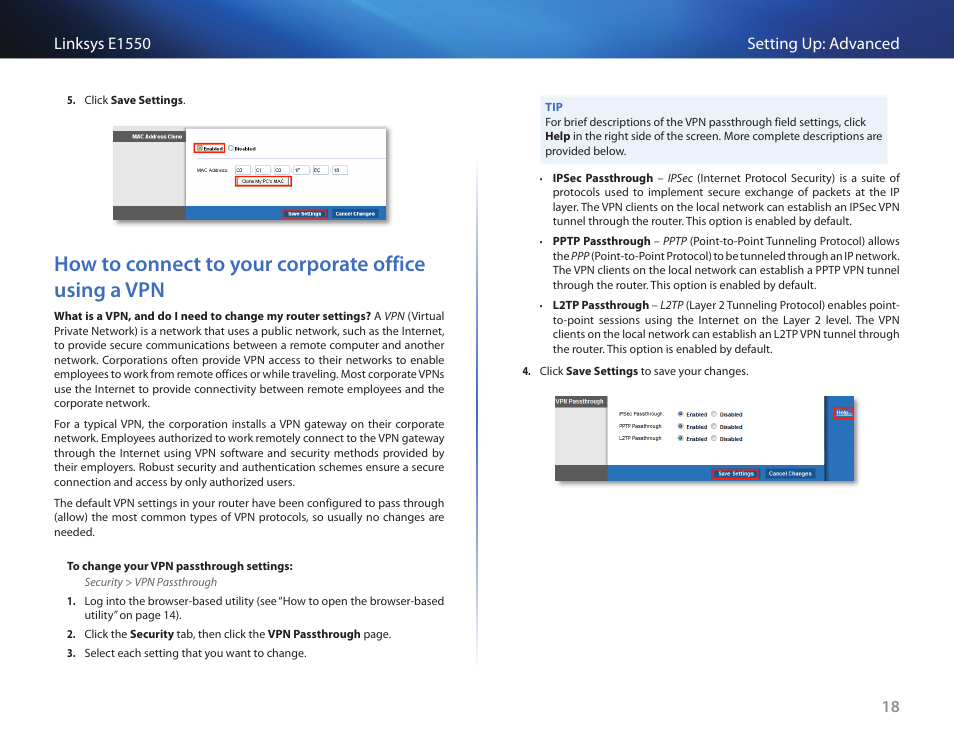 Linksys E1550 User Manual | Page 21 / 55