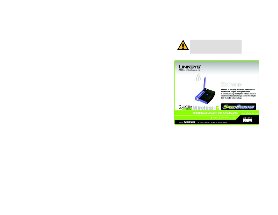 Linksys WUSB54GS User Manual | Page 11 / 48
