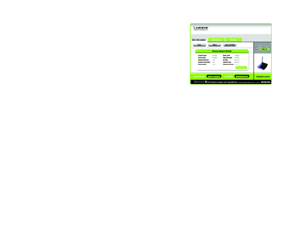 Linksys WUSB54GS User Manual | Page 23 / 48