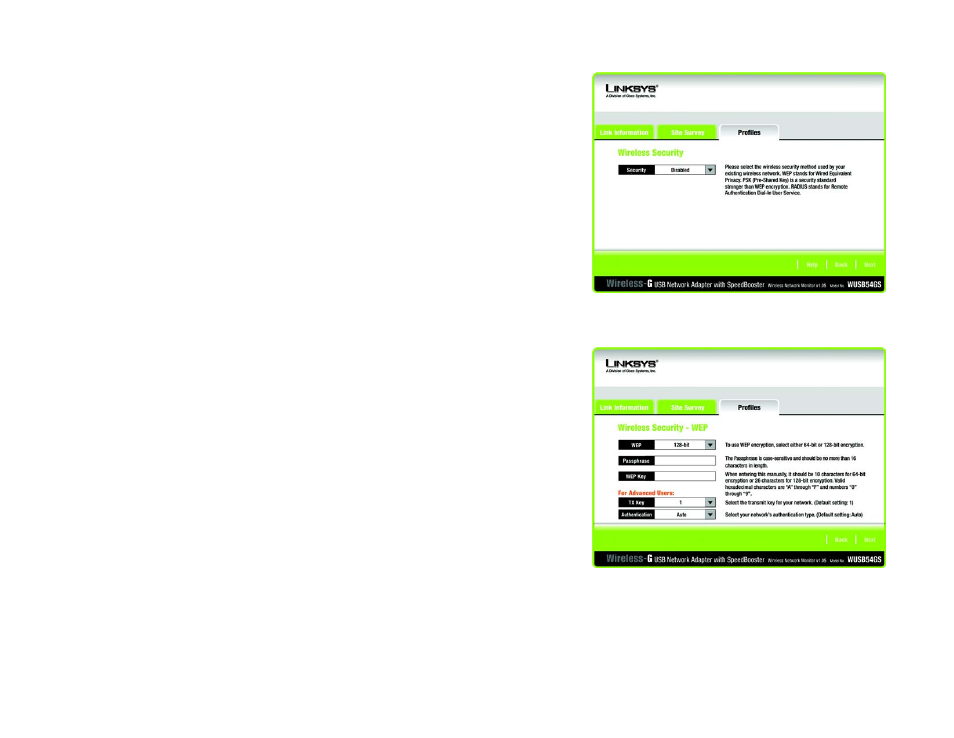 Linksys WUSB54GS User Manual | Page 28 / 48