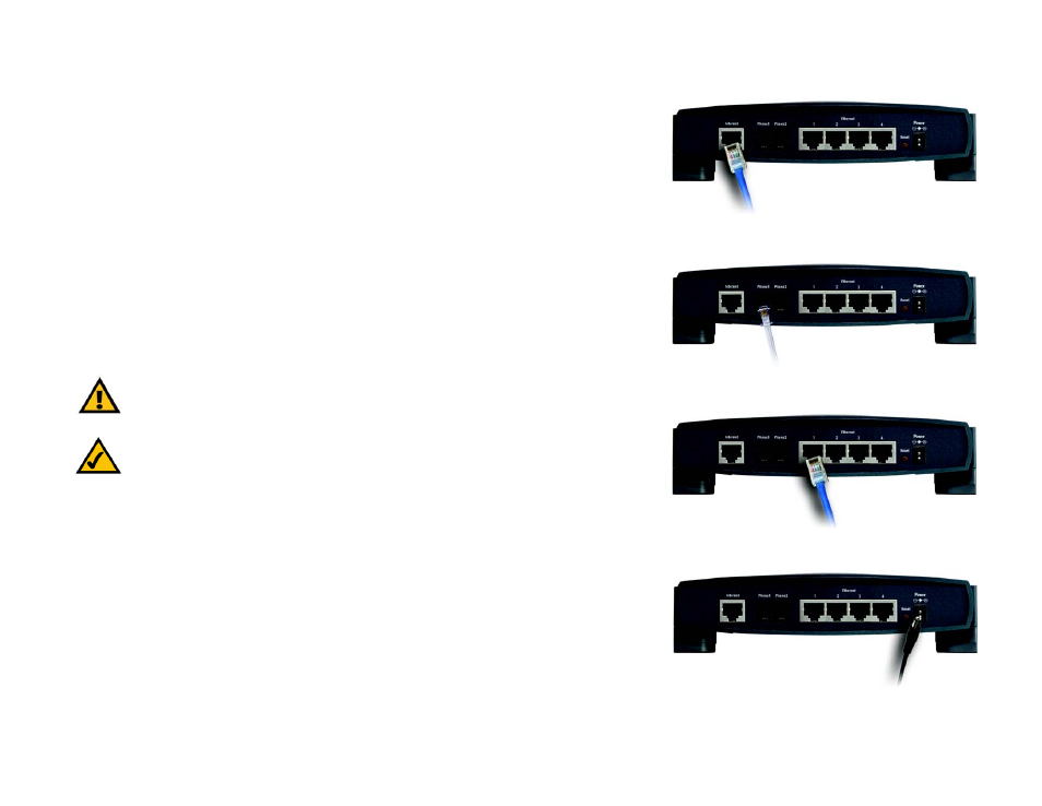 Chapter 4: connecting the router, Overview, Connecting the router to your broadband modem | Linksys RT41P2-AT User Manual | Page 14 / 71
