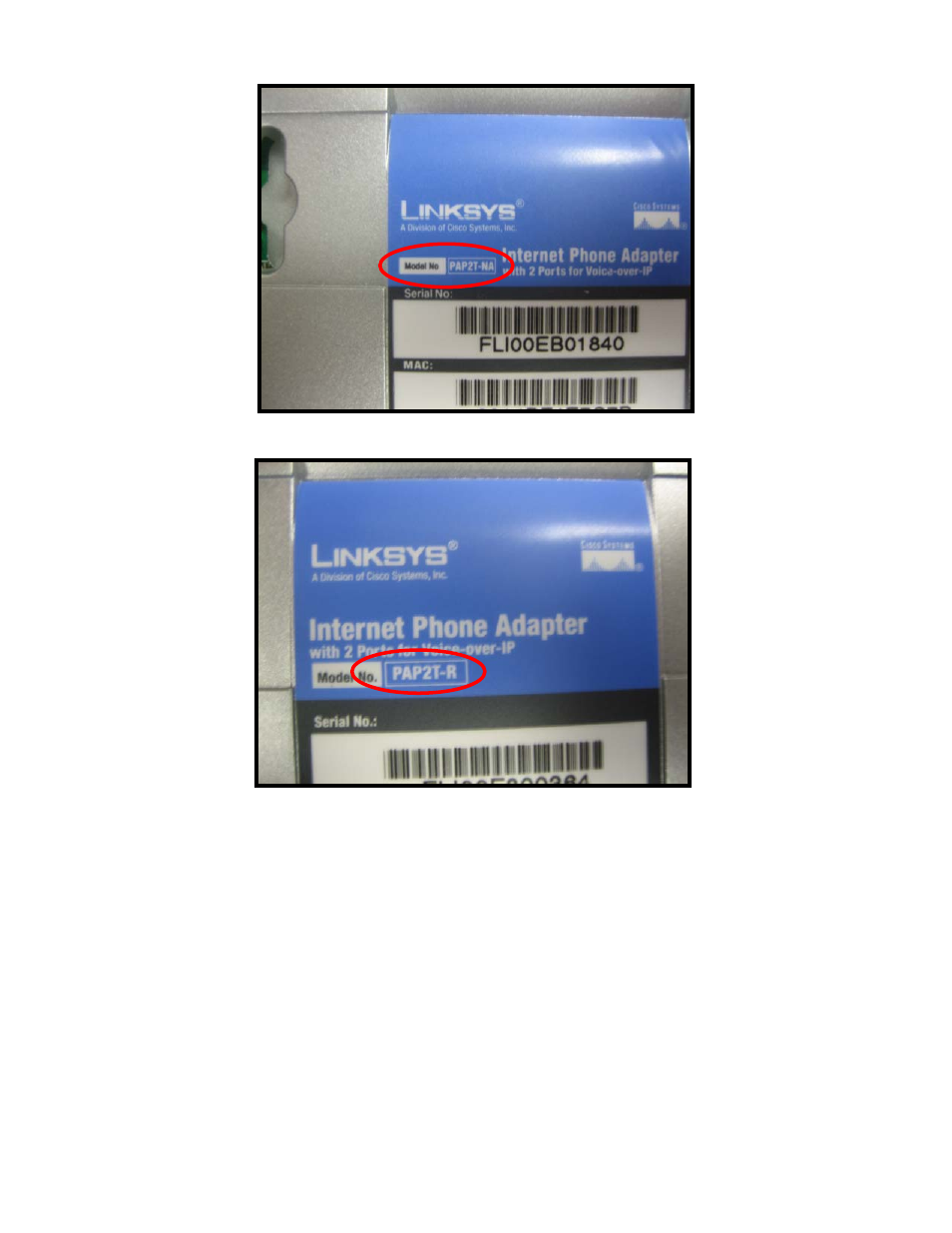 Linksys PAP2T-NA User Manual | Page 6 / 11