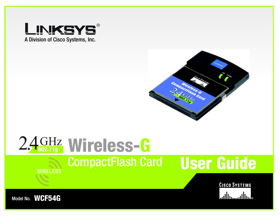 Linksys WCF54G User Manual | 48 pages