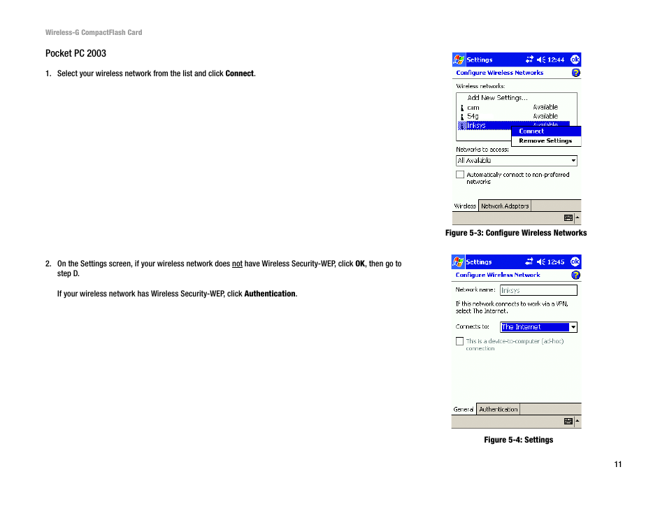 Linksys WCF54G User Manual | Page 16 / 48