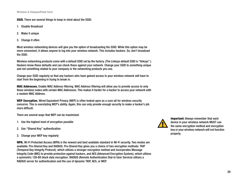Linksys WCF54G User Manual | Page 34 / 48