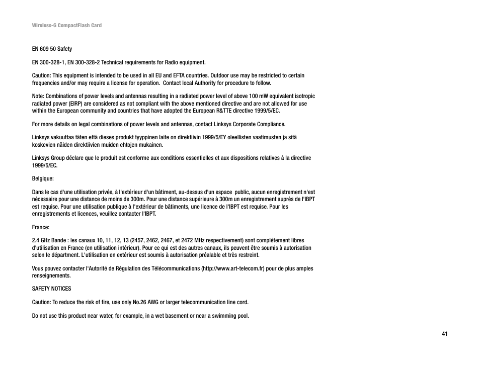 Linksys WCF54G User Manual | Page 46 / 48