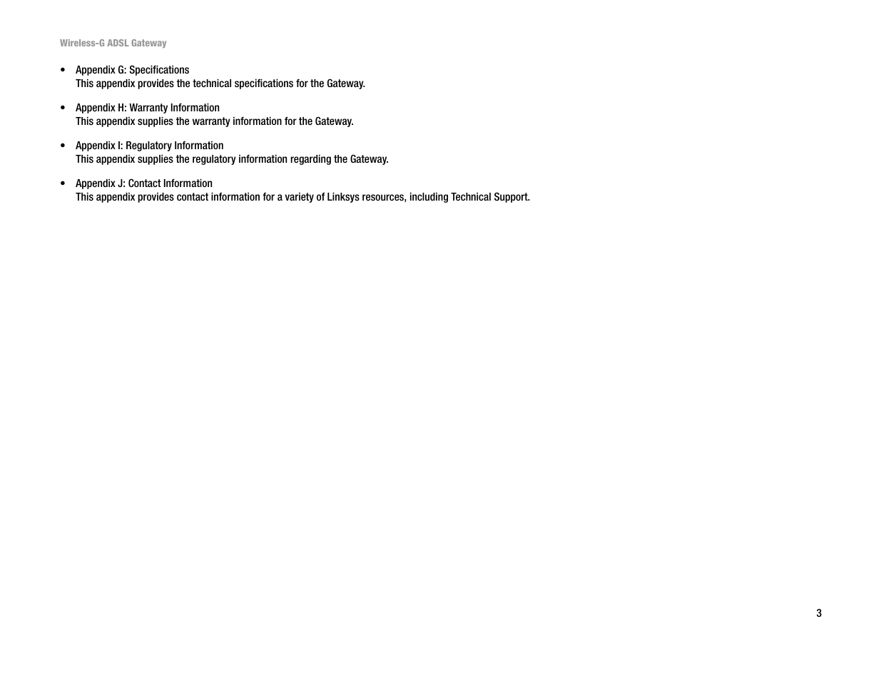 Linksys WAG54G User Manual | Page 10 / 95